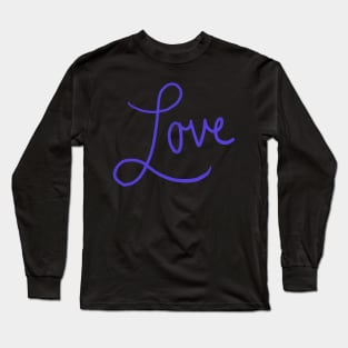 Handwritten Love Long Sleeve T-Shirt